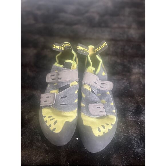 La Sportiva Tarantula Climbing Shoe US 9.5 Kiwi - Picture 2 of 5